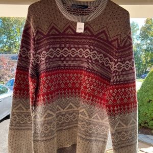 Men’s wool sweater from the gap. Size xl. Nwt